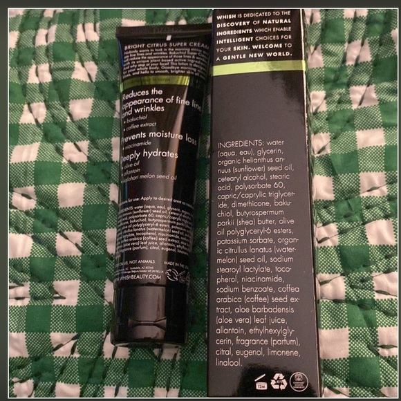 Whish Super Cream with bakuchiol in Bright Citrus new in box - Picture 2 of 5